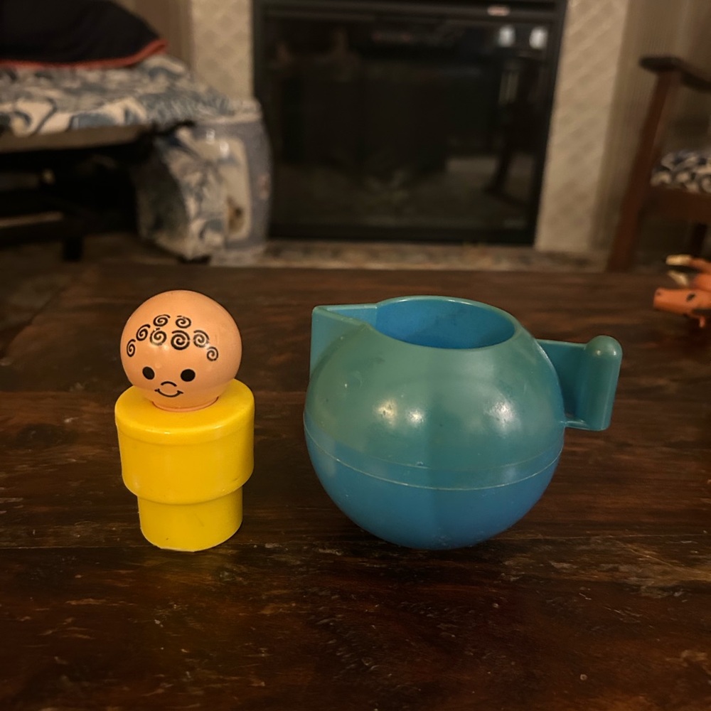 Fisher Price Little People Bath Tub Toys Vintage 1970s